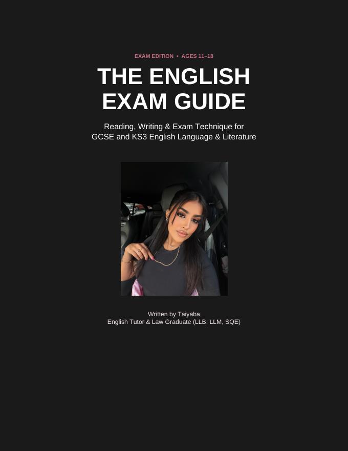 English Exam Guide cover